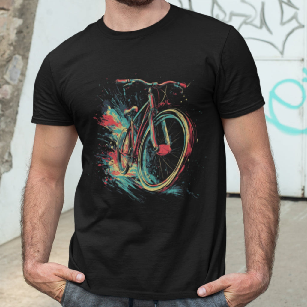 "Buntes Fahrrad" Premium T-Shirt