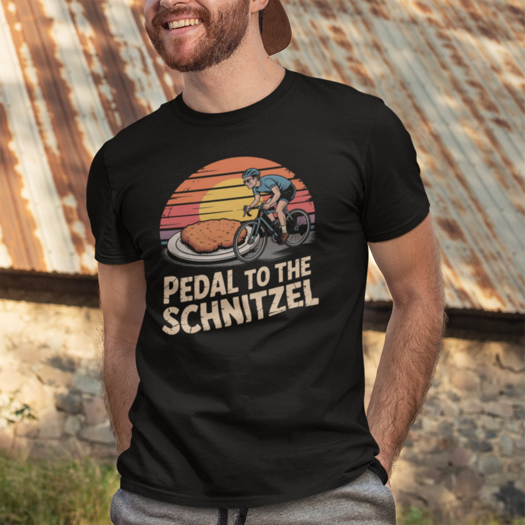 "Pedal to the Schnitzel" Premium T-Shirt