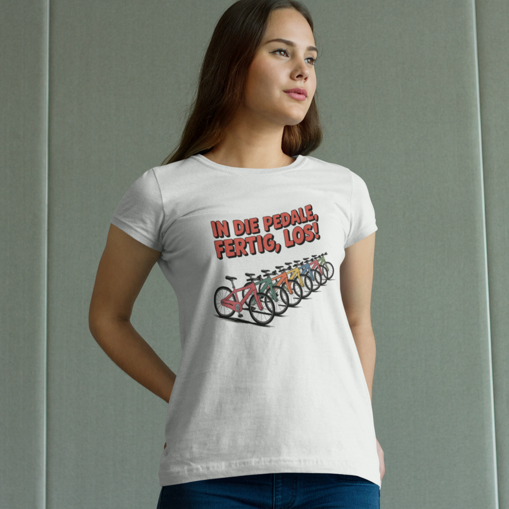 "Fertig, Los" Premium Organic Shirt Women