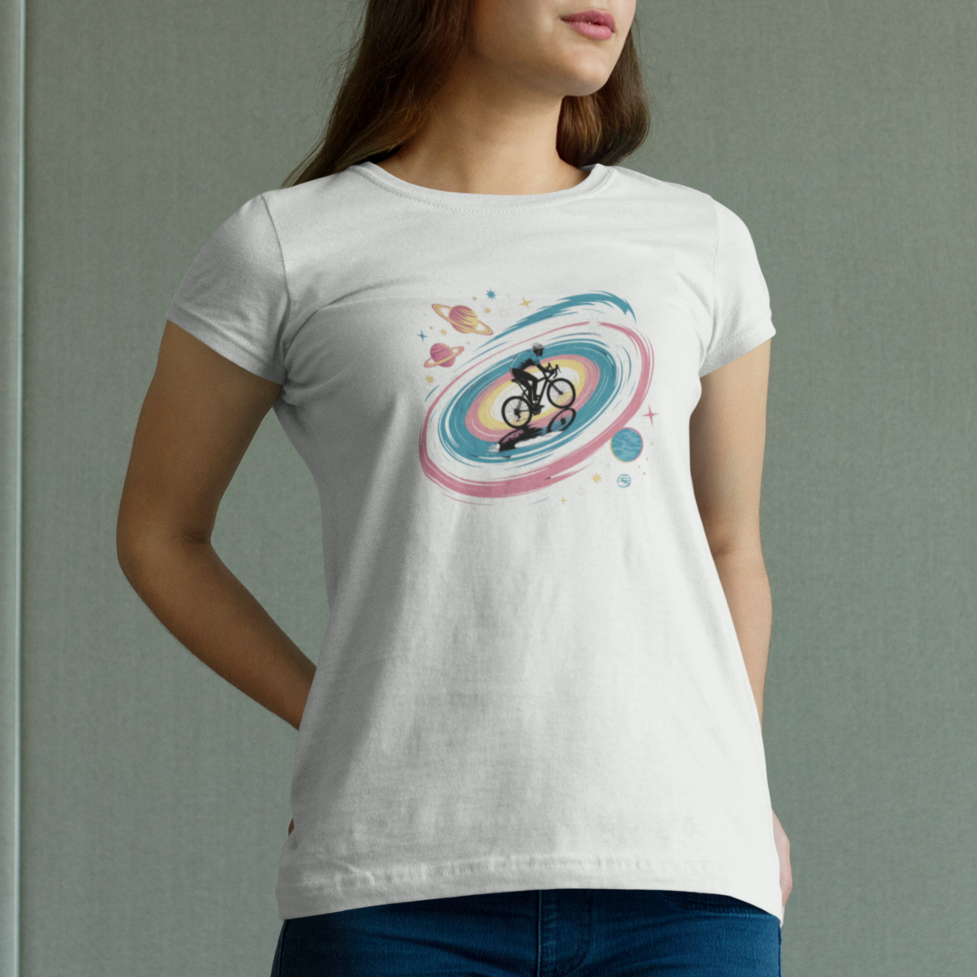 "Weltraumfahrer" Premium Organic Shirt Women