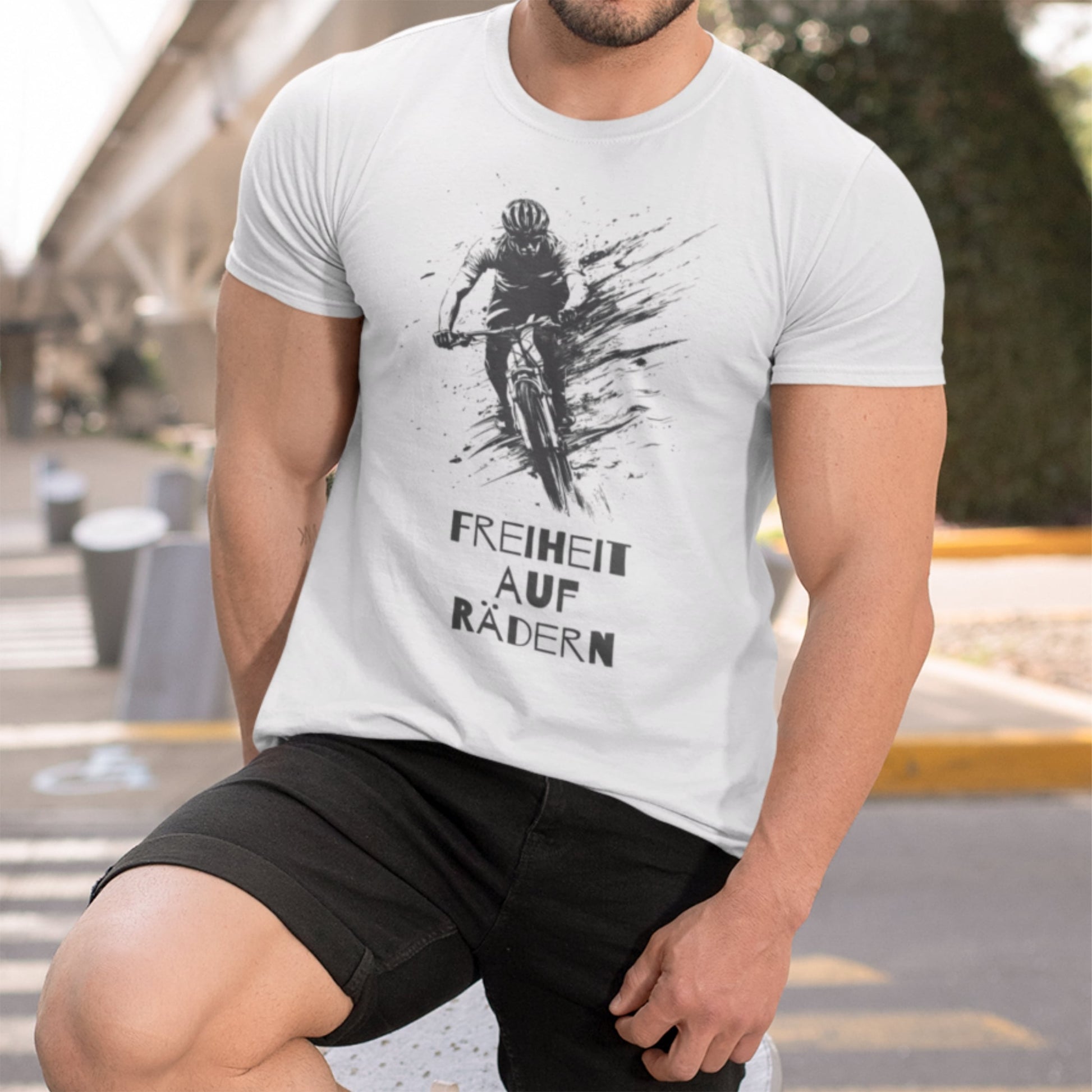 "Freiheit auf Rädern" Premium T-Shirt