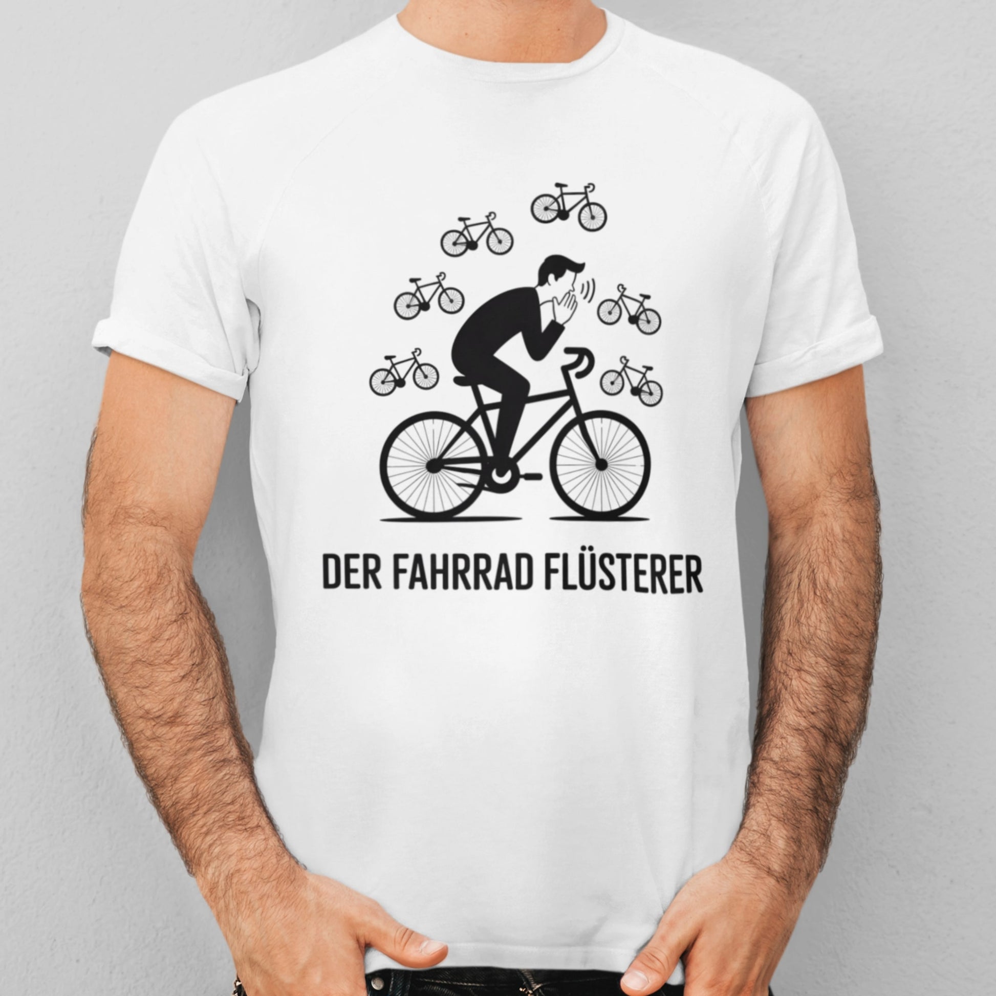 "Fahrrad Flüsterer" Premium T-Shirt