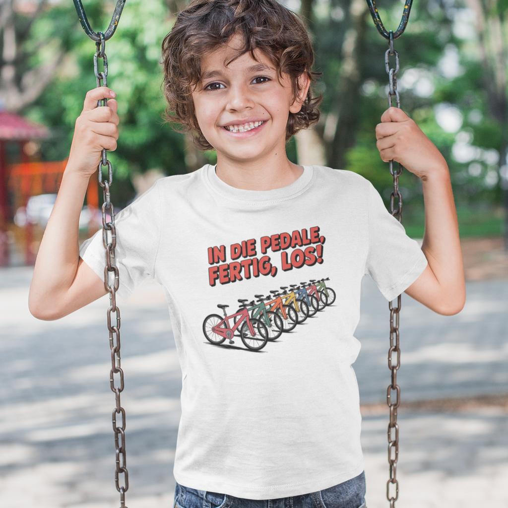 "Fertig, Los" Premium Organic Shirt Kids