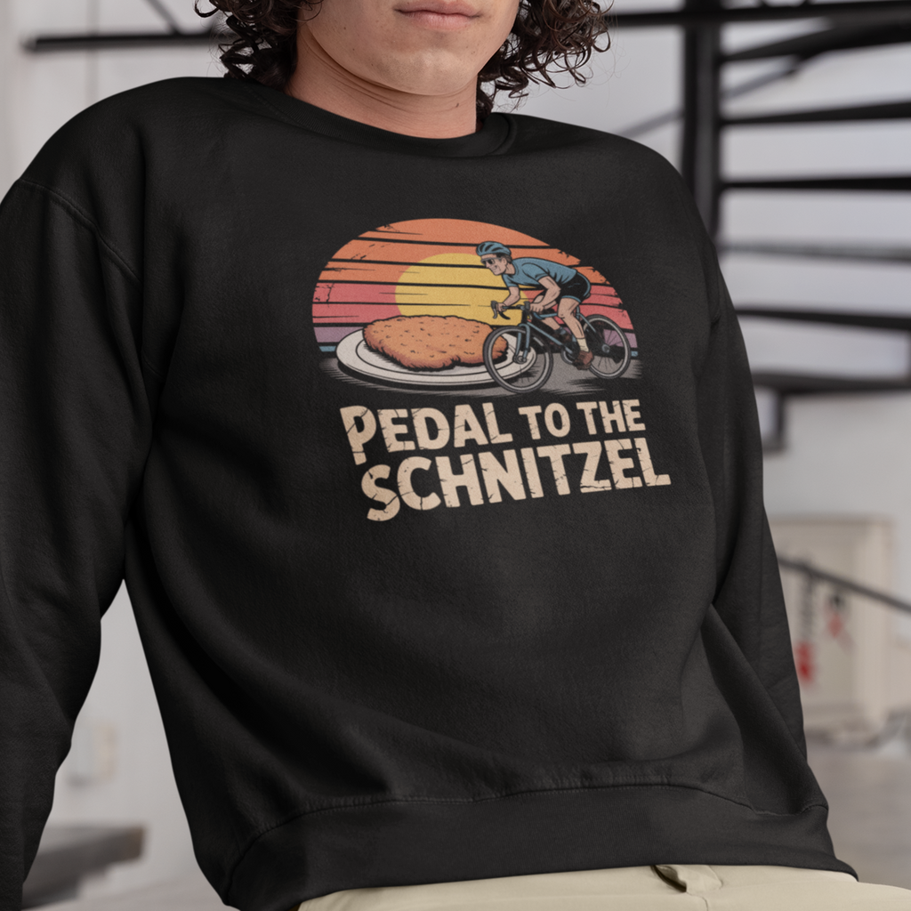 "Pedal to the Schnitzel" Sweatshirt