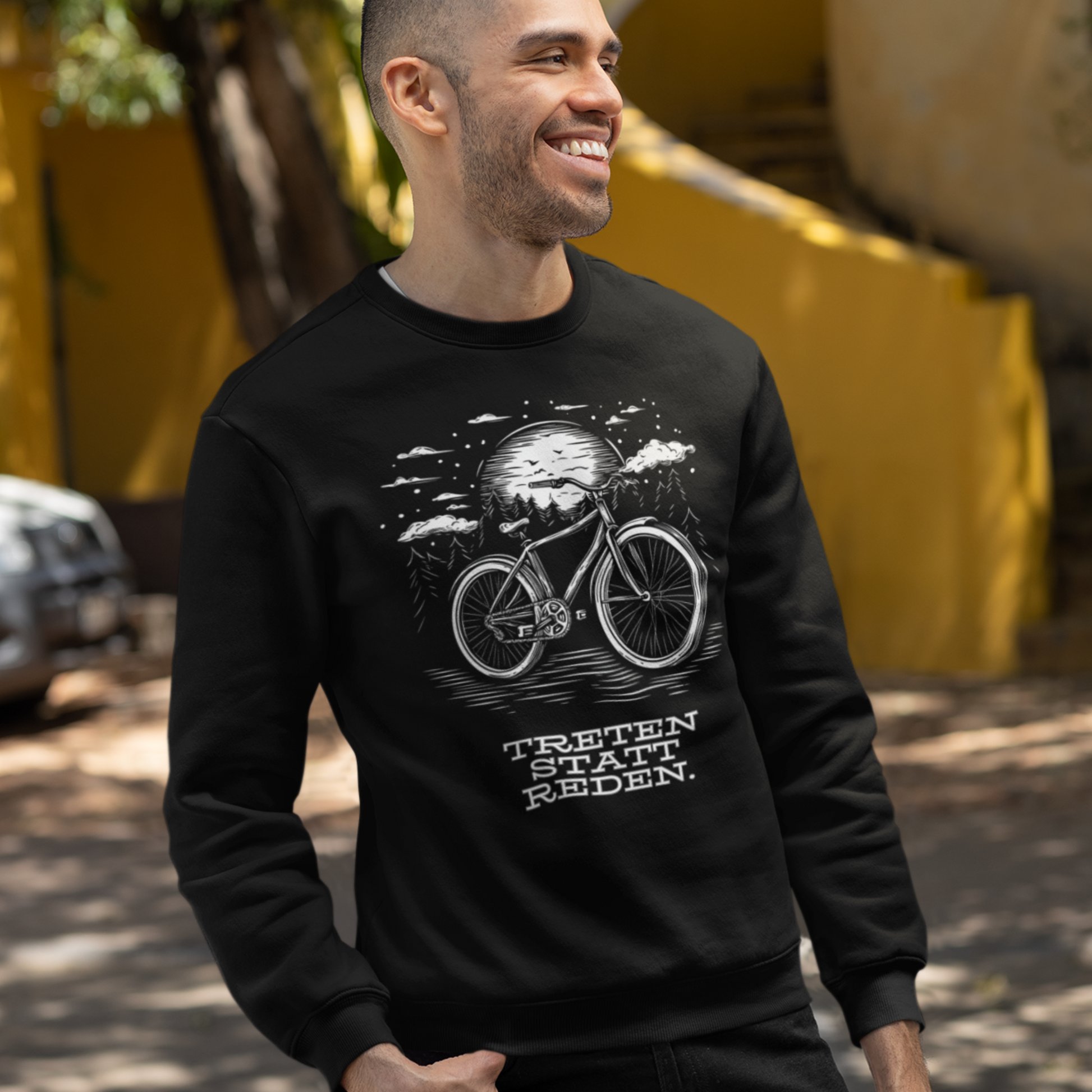 "Treten statt Reden" Sweatshirt