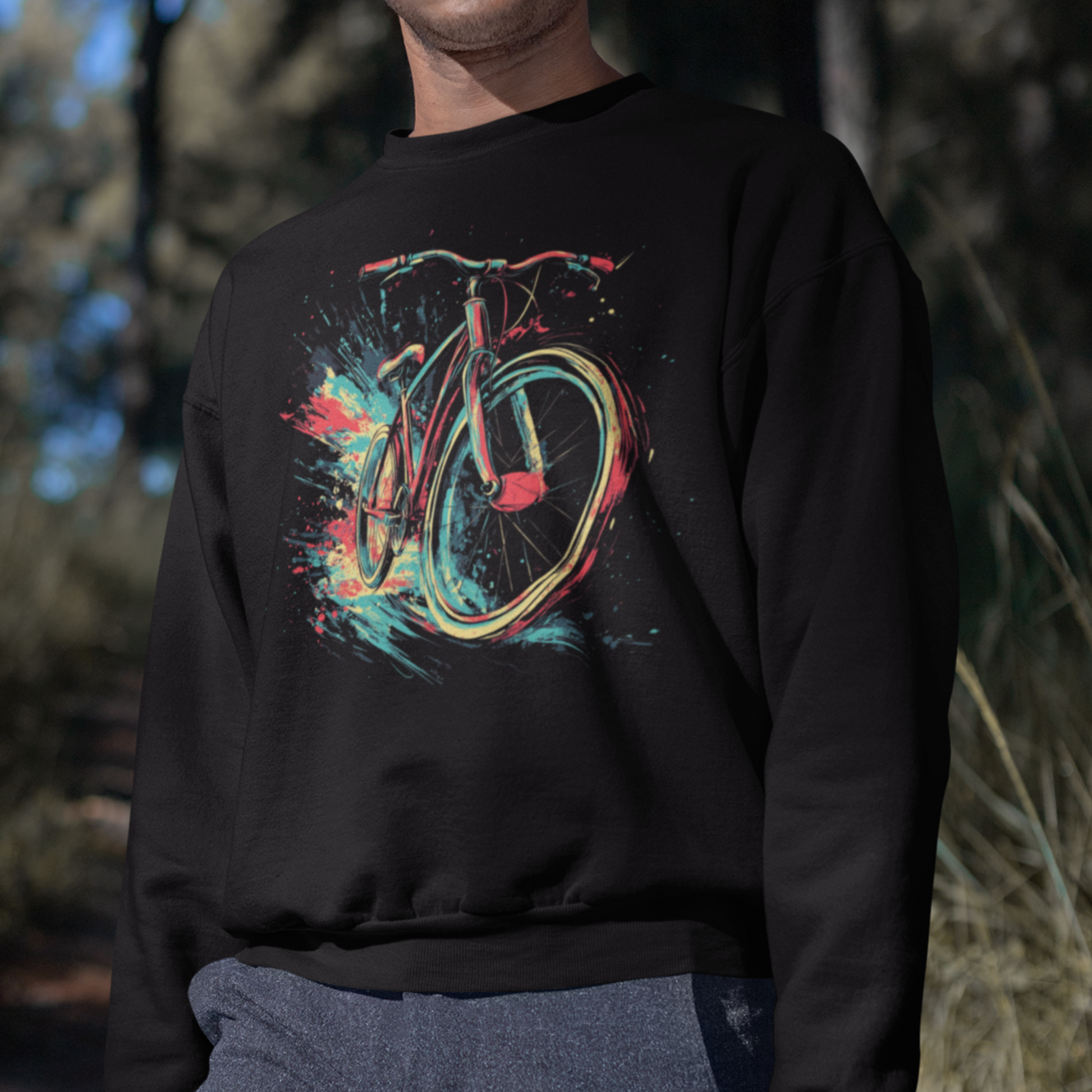 "Buntes Fahrrad" Sweatshirt