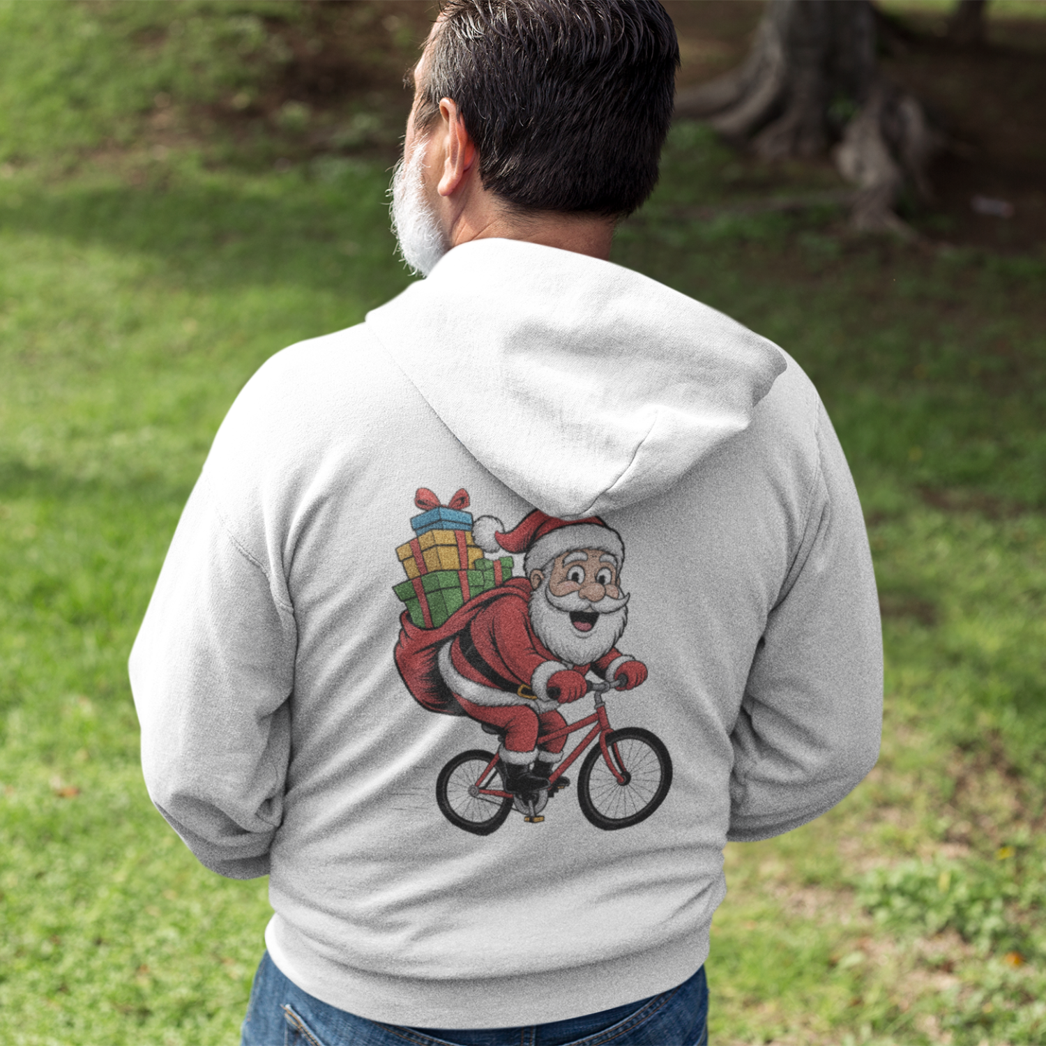 "Weihnachtsmann 2.0" Zipper Hoodie Unisex