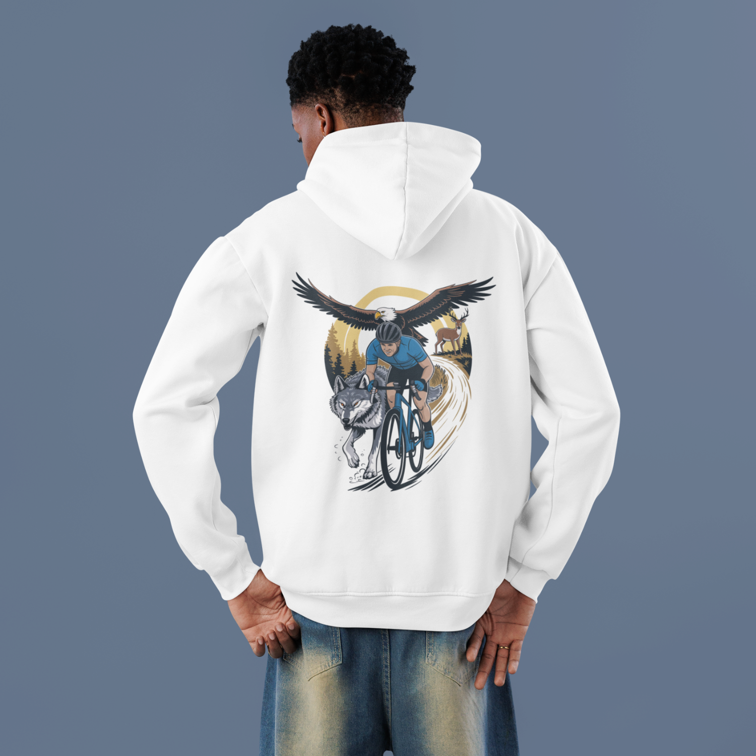 "Tierfreund" Zipper Hoodie Unisex