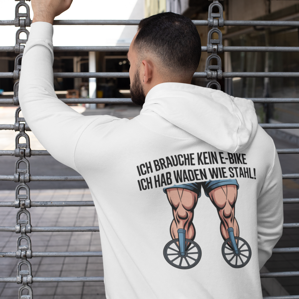 "Waden wie Stahl" Zipper Hoodie Unisex