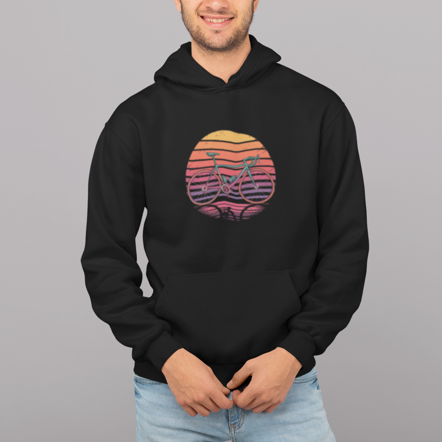 "Retro Bike" Premium Hoodie