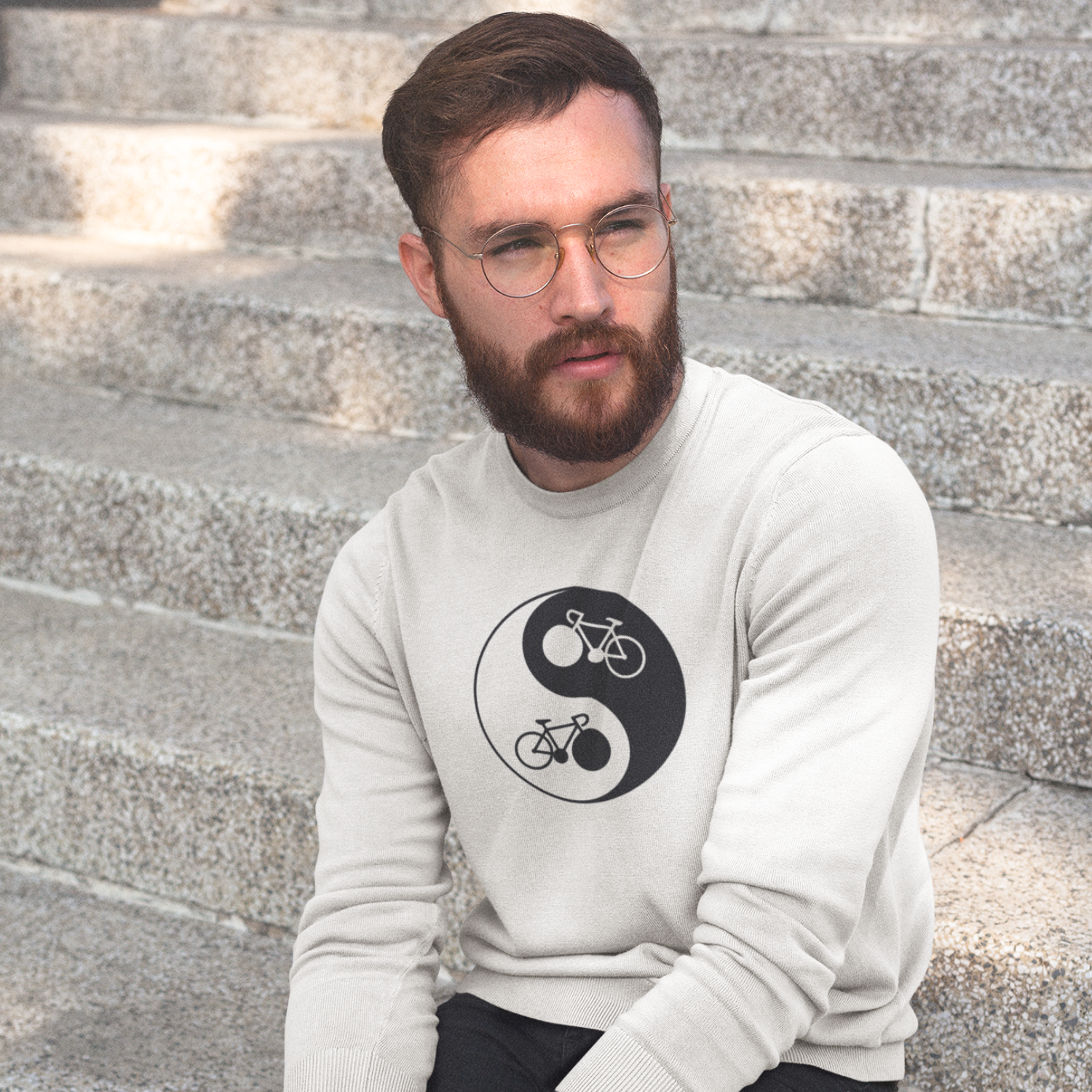 "yin & yang" Sweatshirt