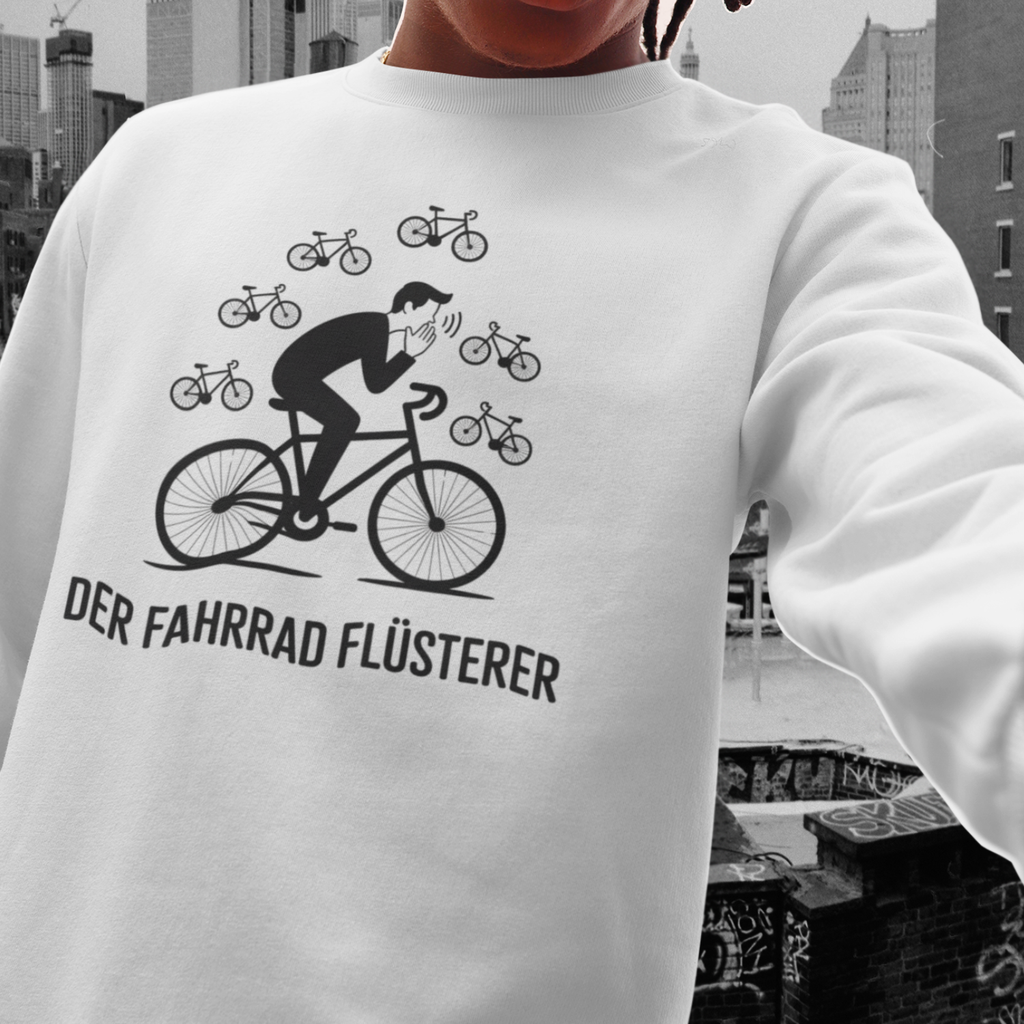 "Fahrrad Flüsterer" Sweatshirt