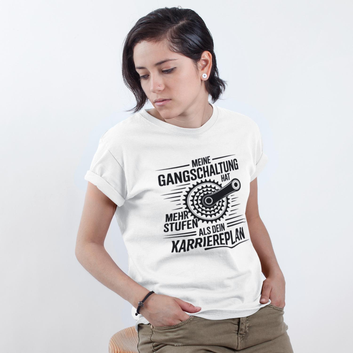 "Karriereplan" Premium Organic Shirt Women