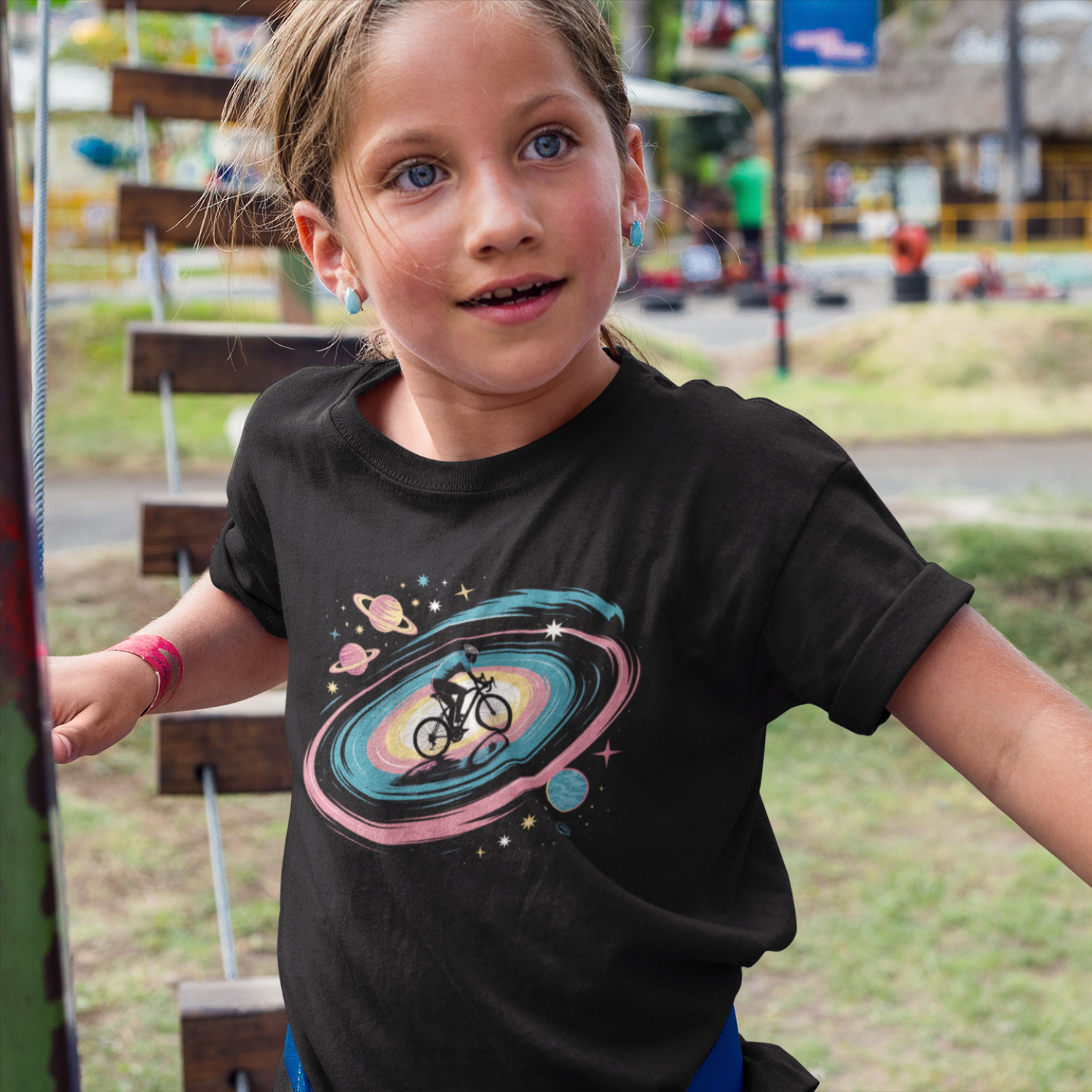 "Weltraumfahrer" Premium Organic Shirt Kids