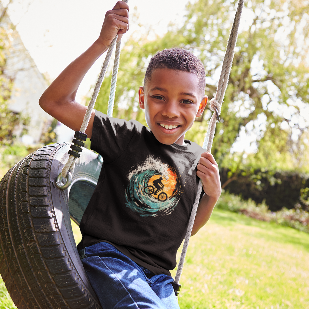 "Wellen-Fahrer" Premium Organic Shirt Kids