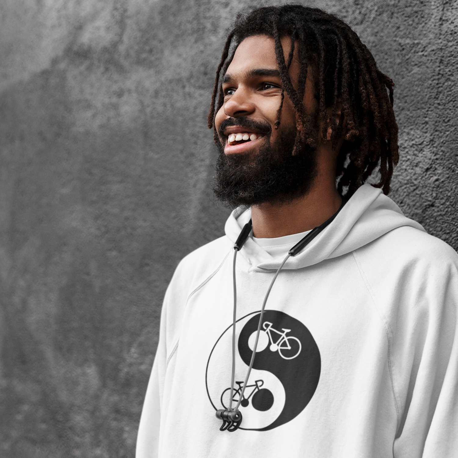 "yin und yang" Premium Hoodie
