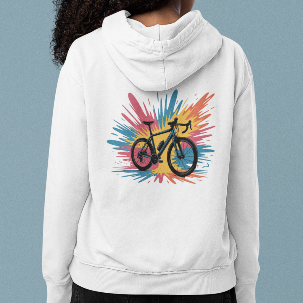 "Farbexplosion" Zipper Hoodie Unisex