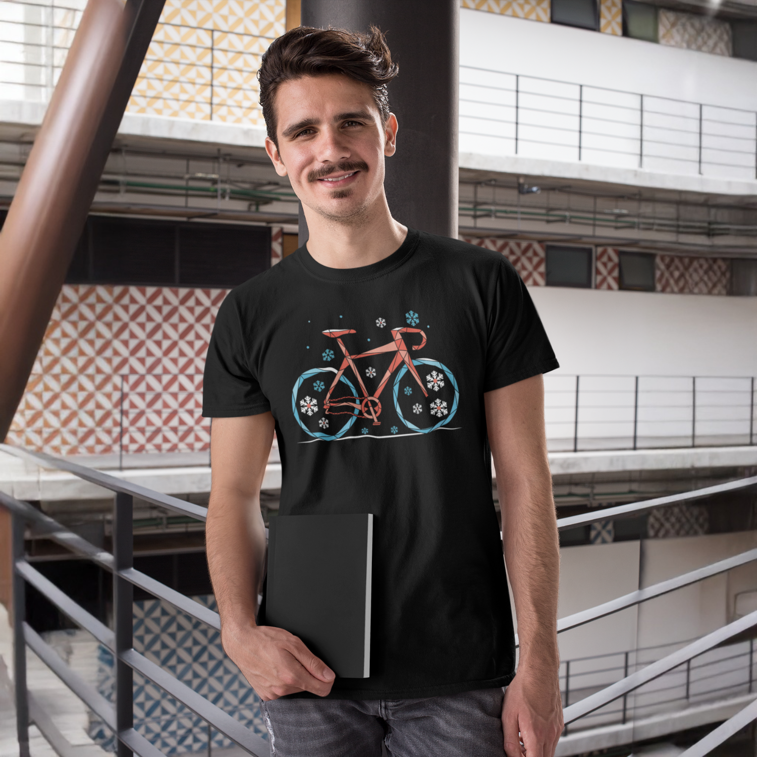 "Winter Bike" Premium T-Shirt