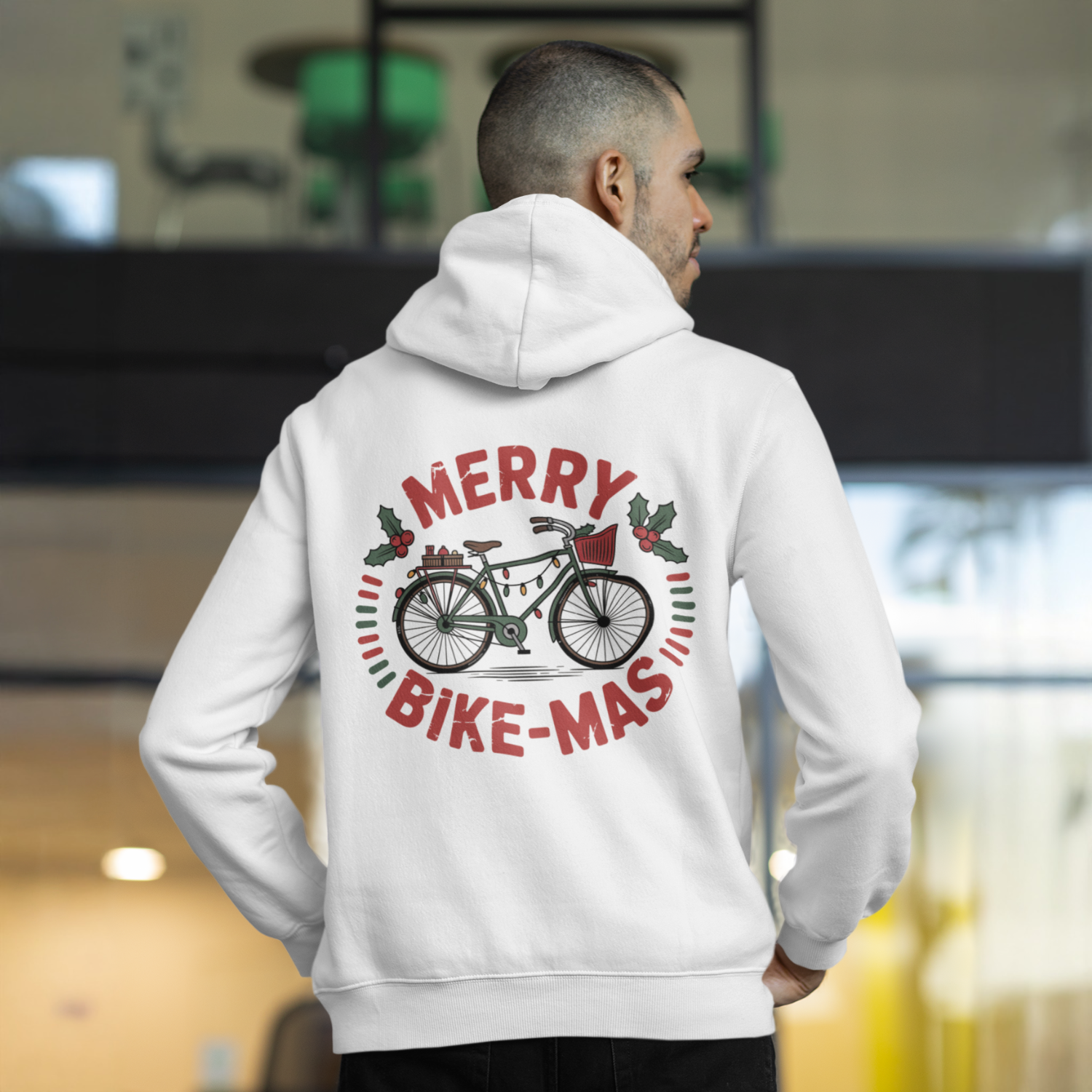 "BIKE-MAS" Zipper Hoodie Unisex