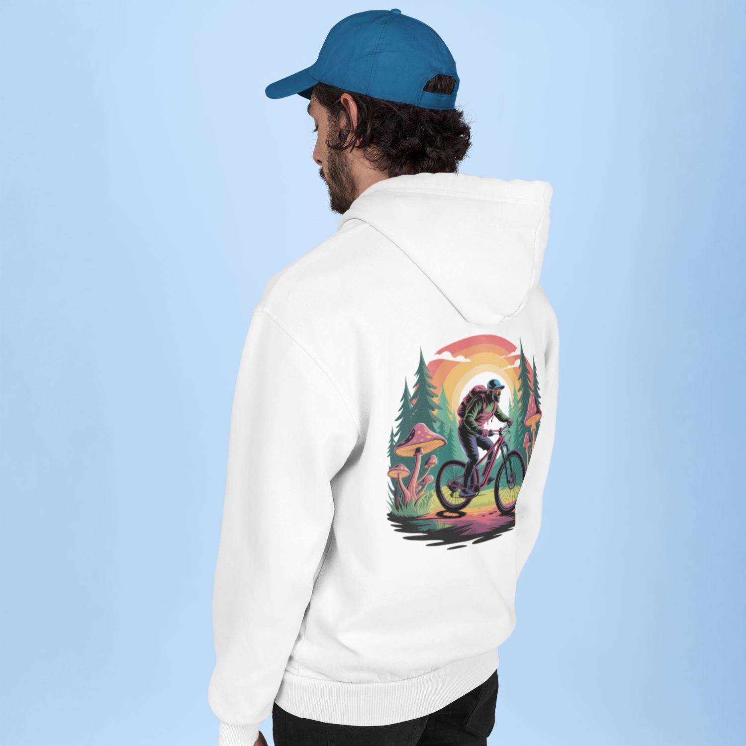 "Waldfahrer" Zipper Hoodie Unisex