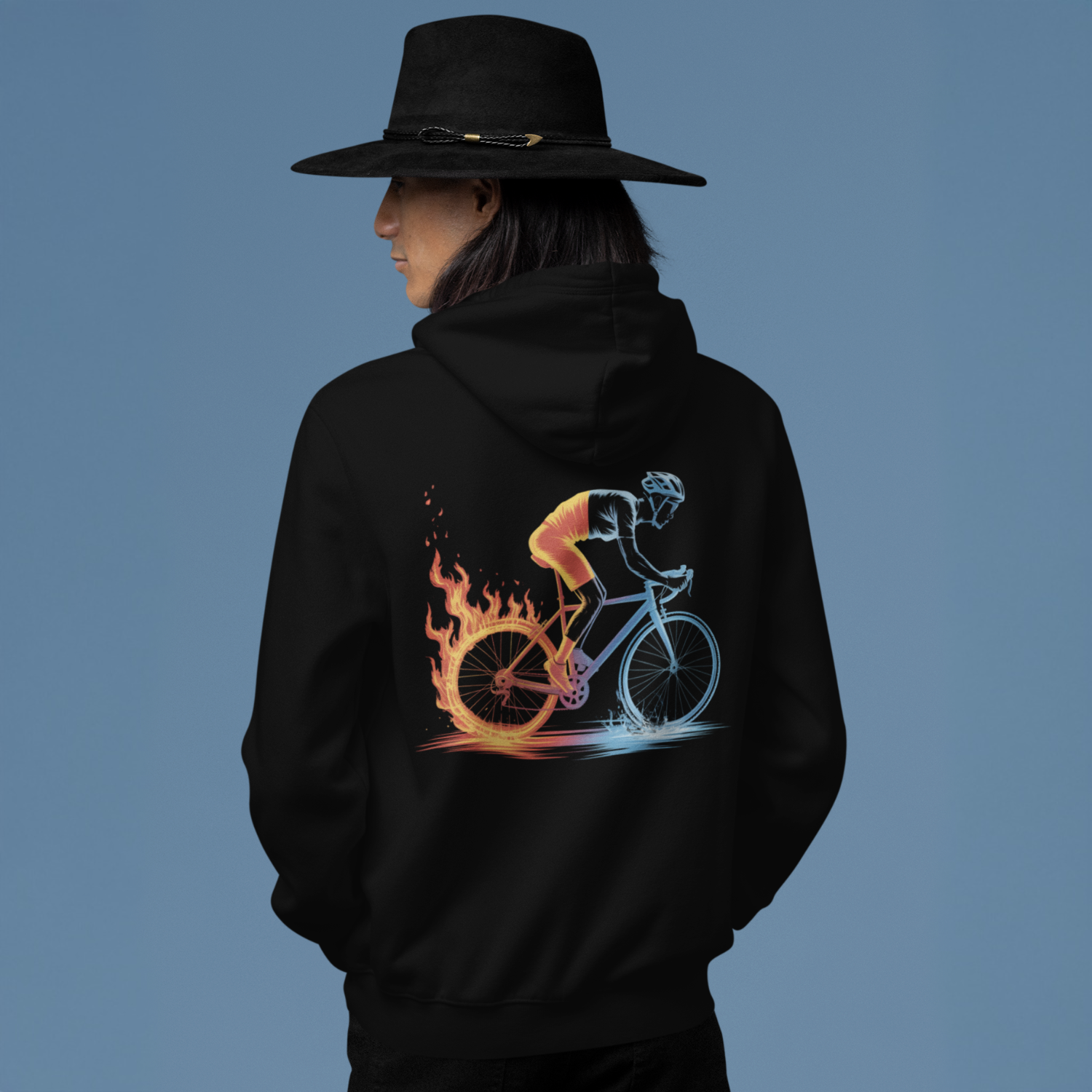 "Feuer & Eis" Zipper Hoodie Unisex