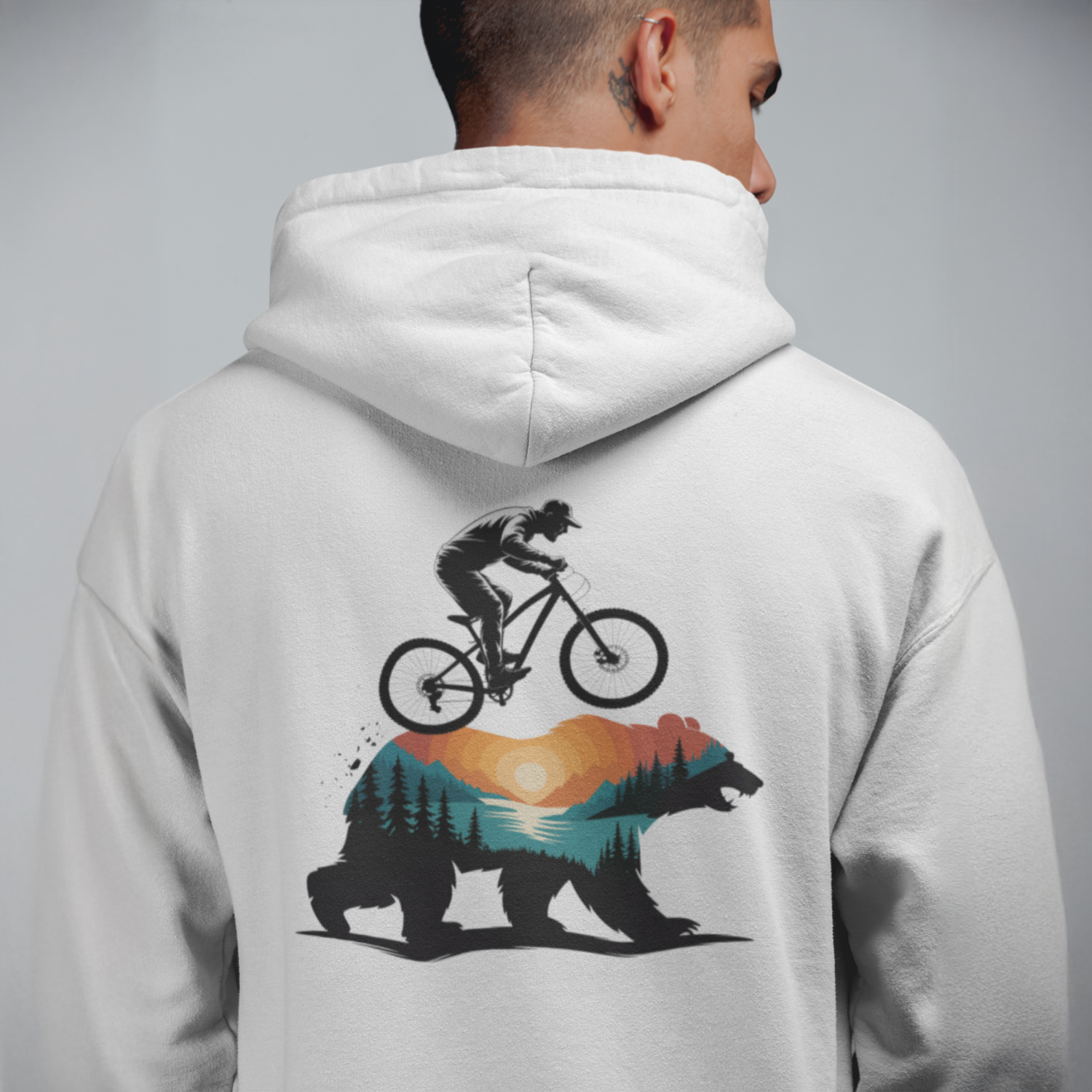 "Bär" Zipper Hoodie Unisex