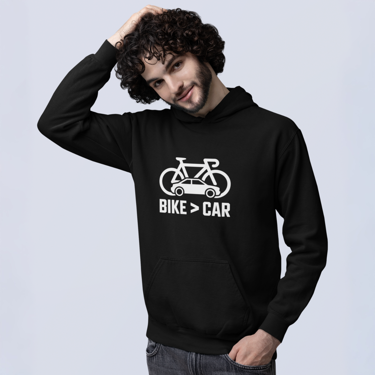 "Bike - Car" Premium Hoodie