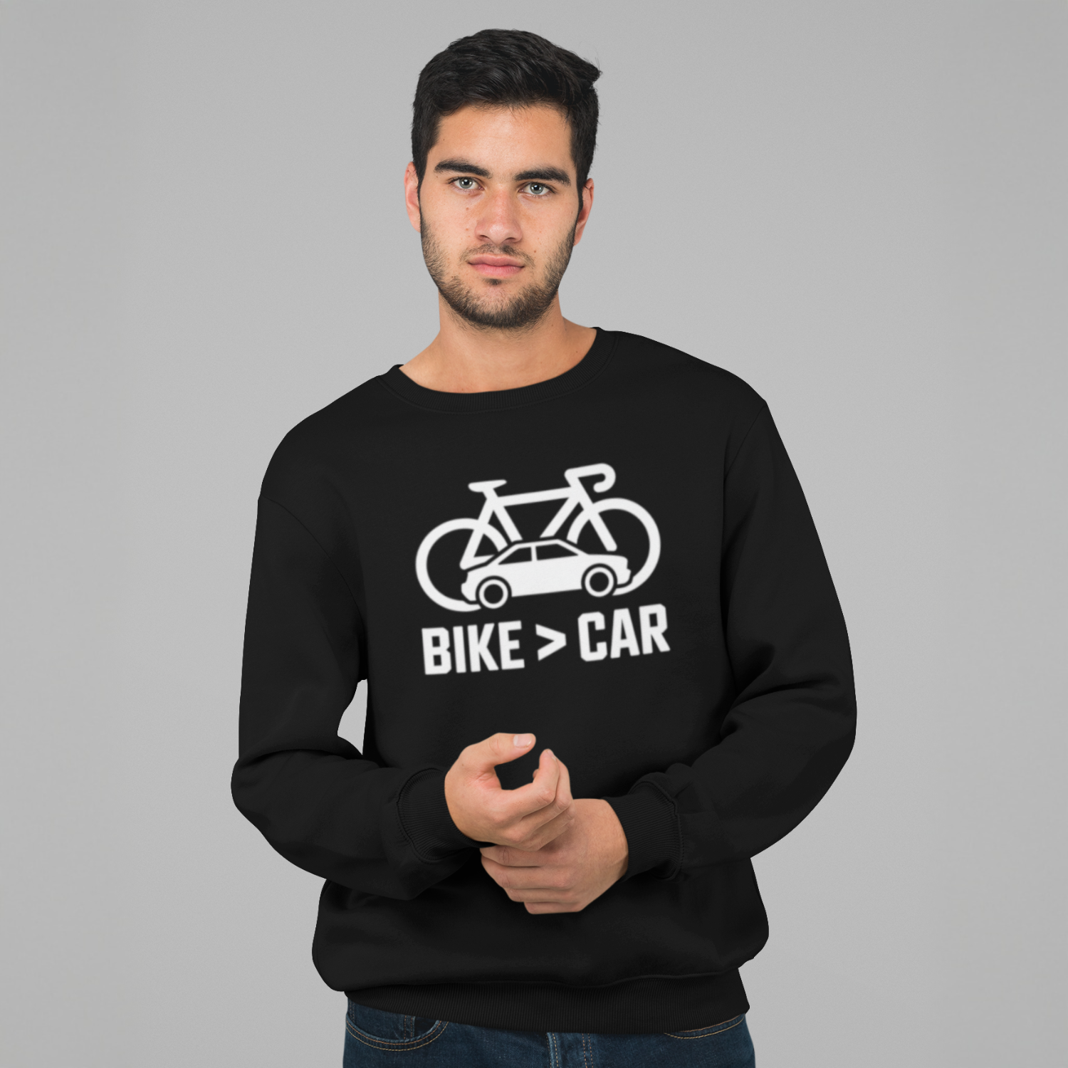 "Bike - Car" Sweatshirt