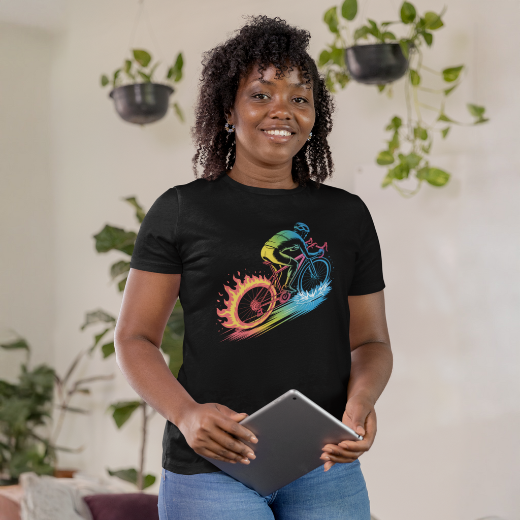 "Feuer und Eis 2.0" Premium Organic Shirt Women