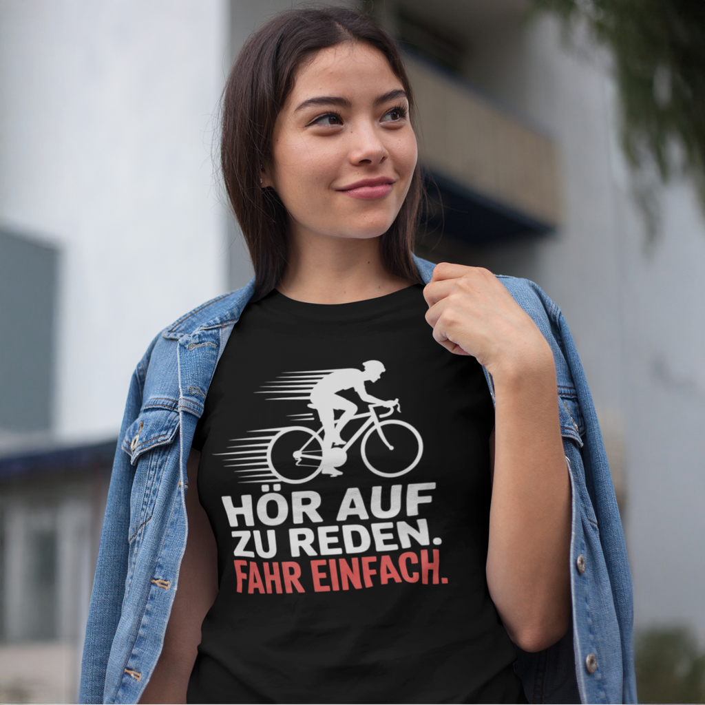 "Fahr einfach" Premium Organic Shirt Women
