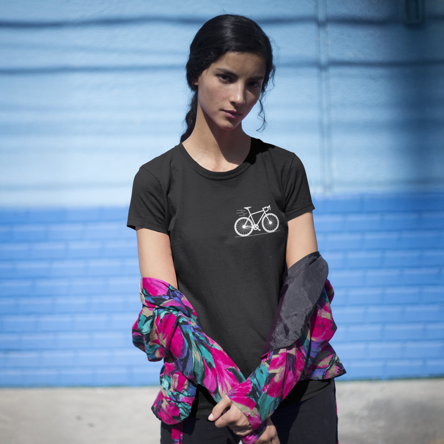 "Fahrrad" Premium Organic Shirt Women