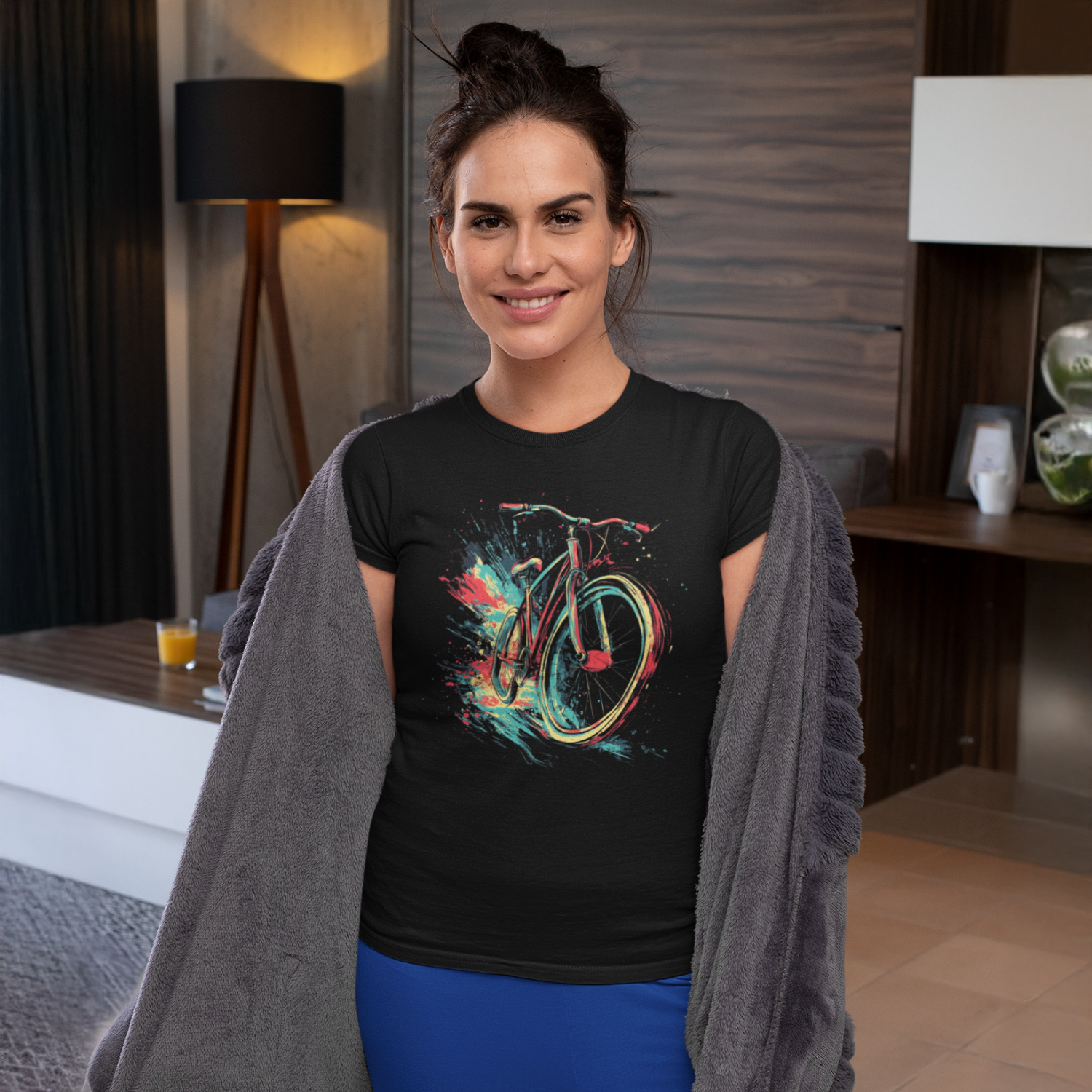 "Buntes Fahrrad" Premium Organic Shirt Women