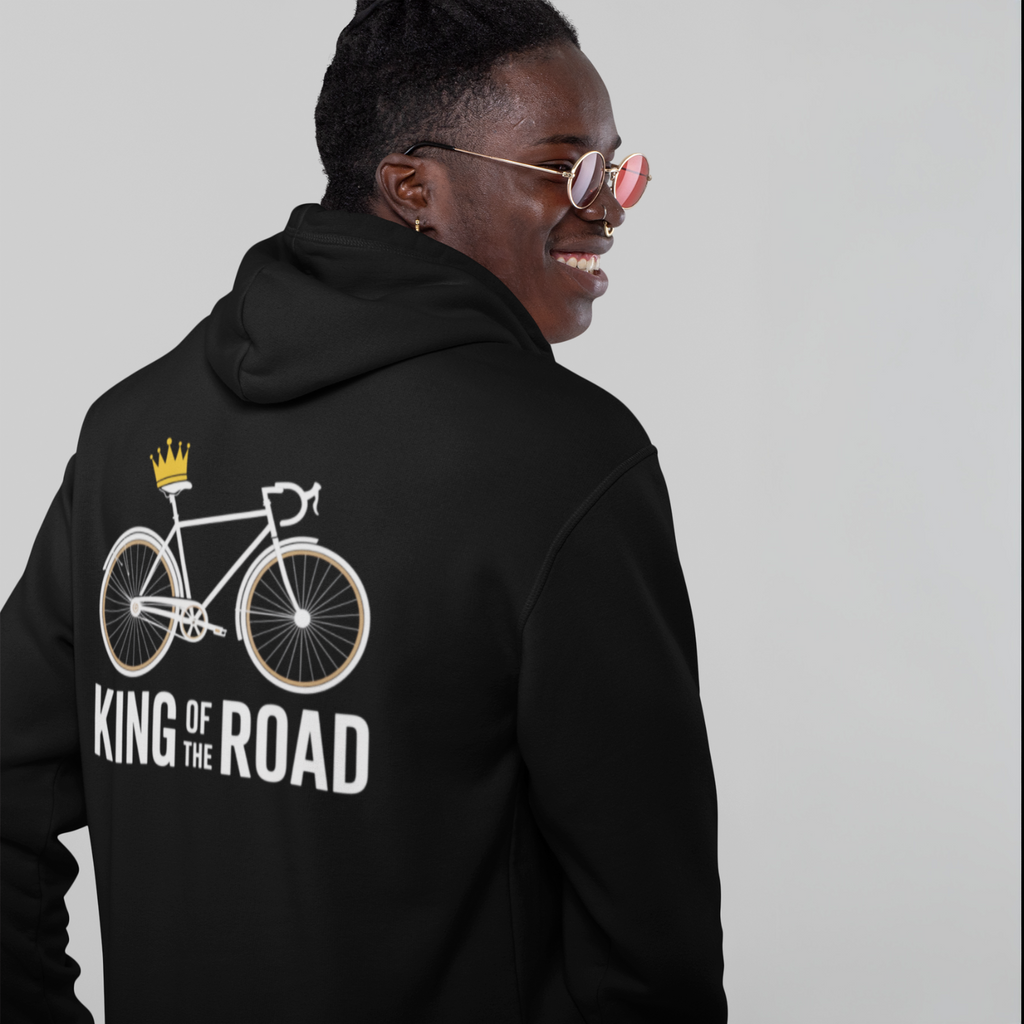 "KING of the ROAD" Zipper Hoodie Unisex