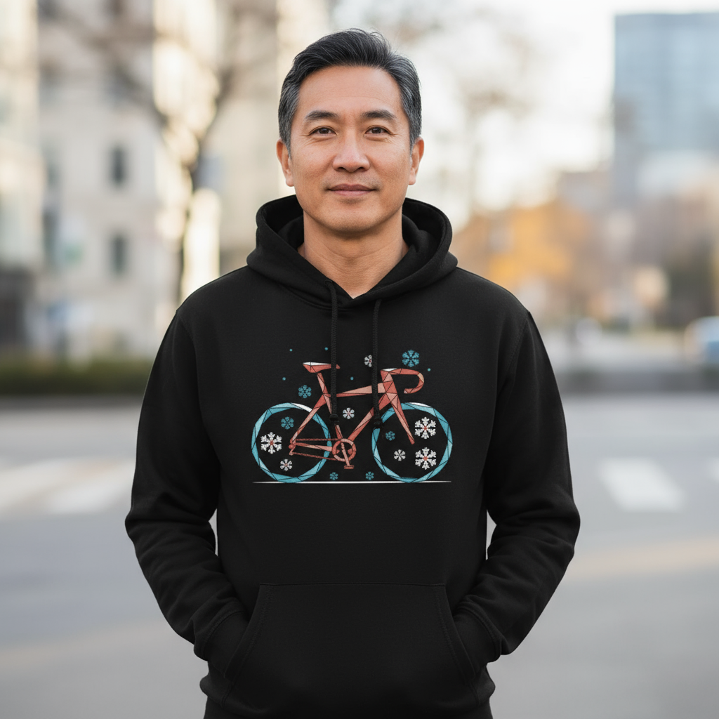 "Winter Bike" Premium Hoodie