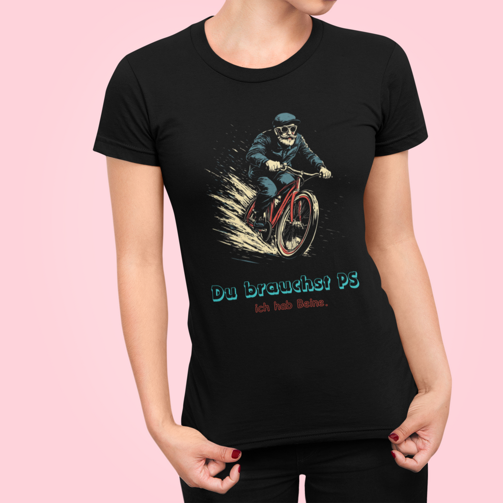"Du brauchst PS" Premium Organic Shirt Women
